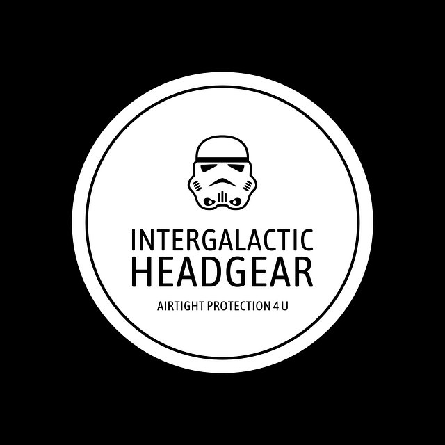 White logo on transparent background